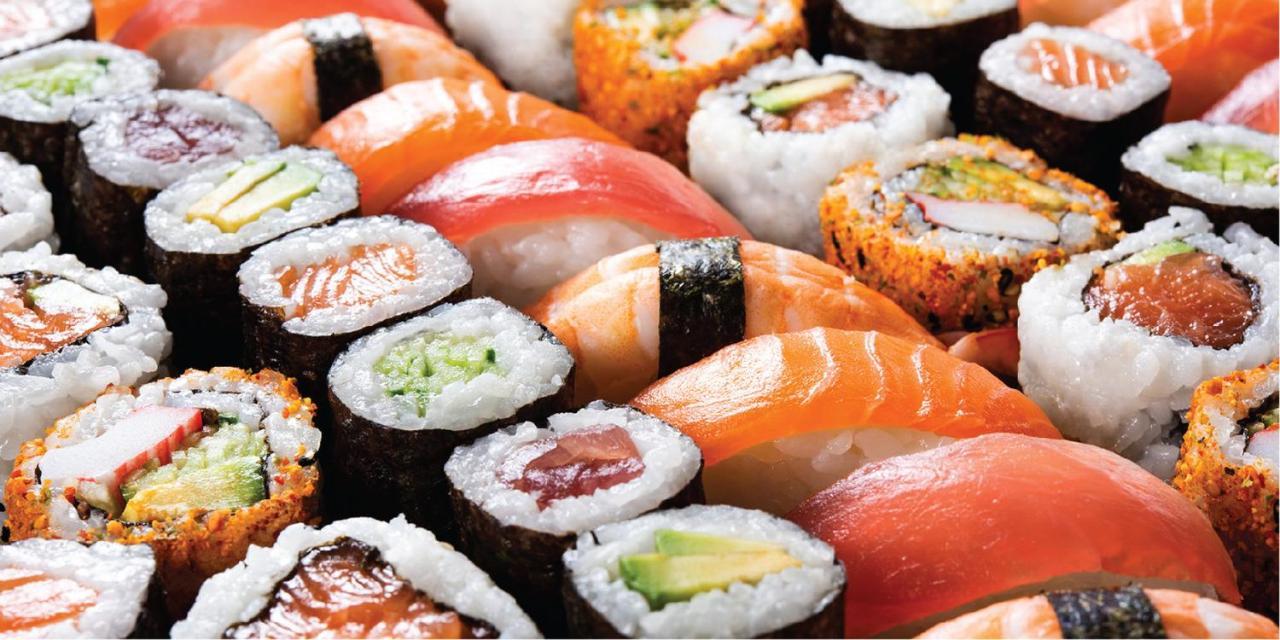 Crowne Plaza Jeddah By Ihg Hotel Luaran gambar Sushi